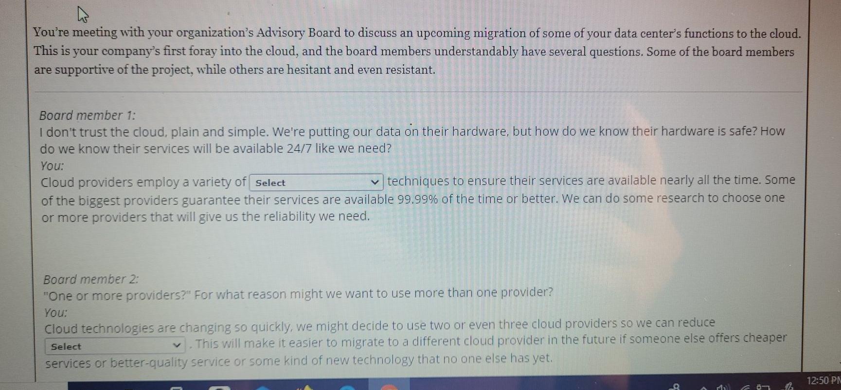 blue boxes need to be matched left to right and