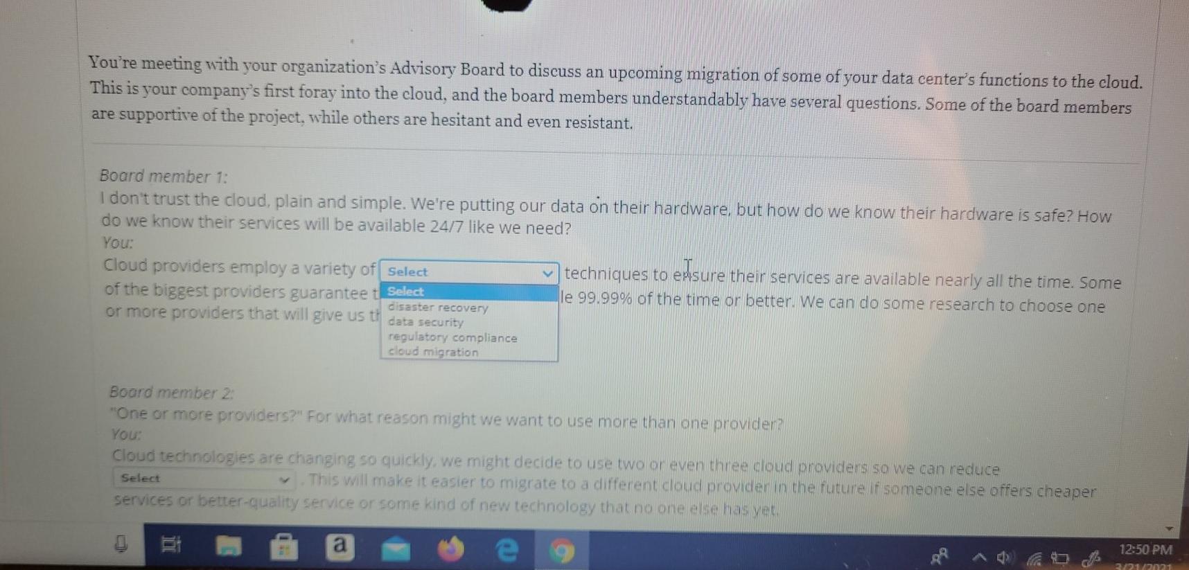 blue boxes need to be matched left to right and