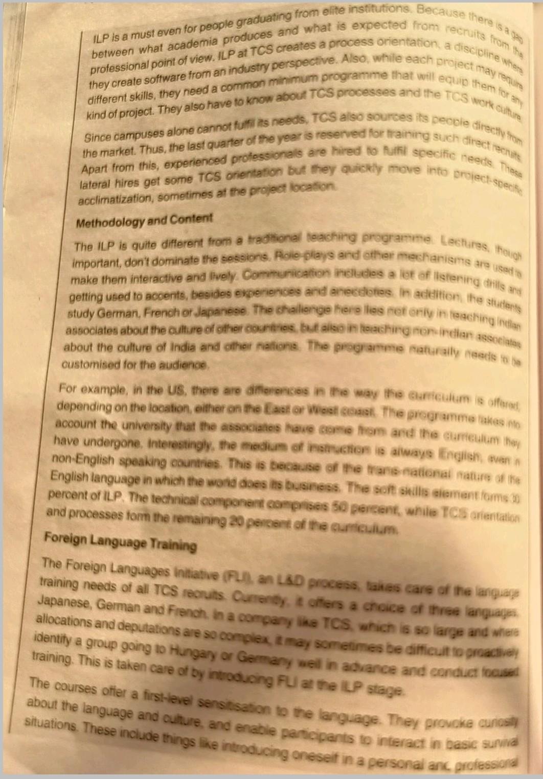 Adults cannot be trained, they can only be