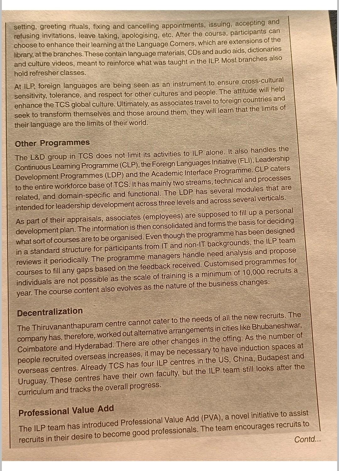 Adults cannot be trained, they can only be