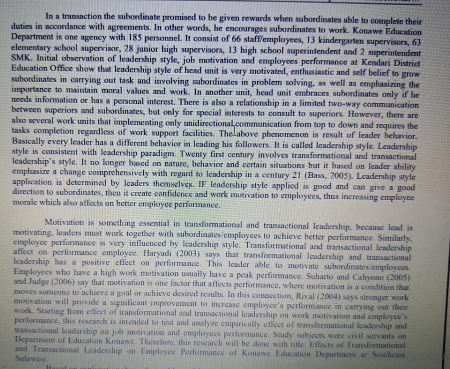 ABSTRACT : This study aim is to assess, to