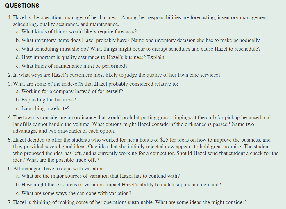 Please be detailed and do not copy from other