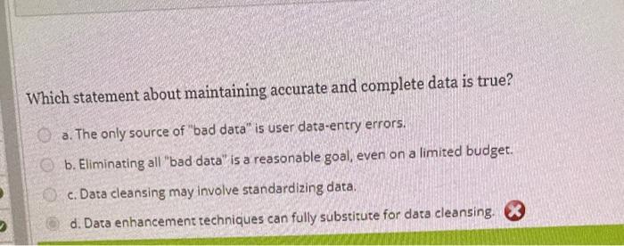 Hadoop's two major components are a. a real-time
