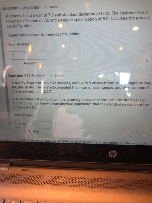 Below are the two tables you will need for this