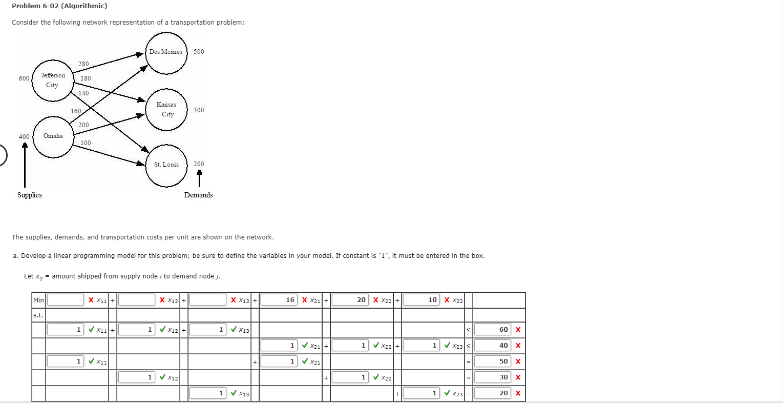 Problem 6-02 (Algorithmic) Consider the following