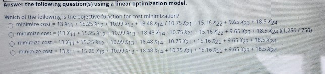 all three questions please Use the table below to