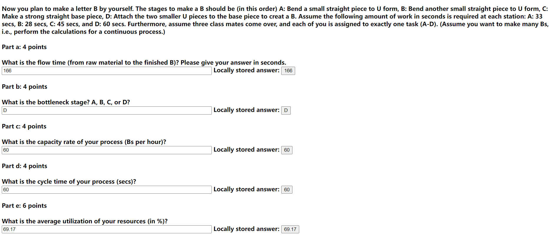 Now you plan to make a letter B by yourself. The