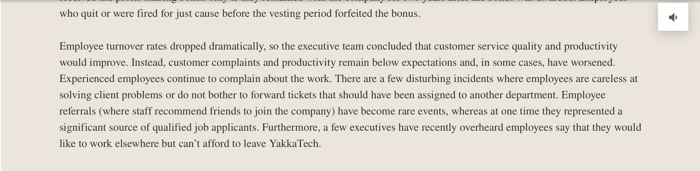 Develop three (3) viable recommendations that