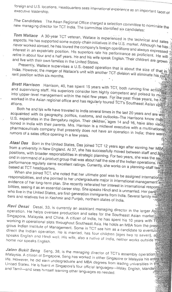 Answer Questions 1-5 Regarding the following