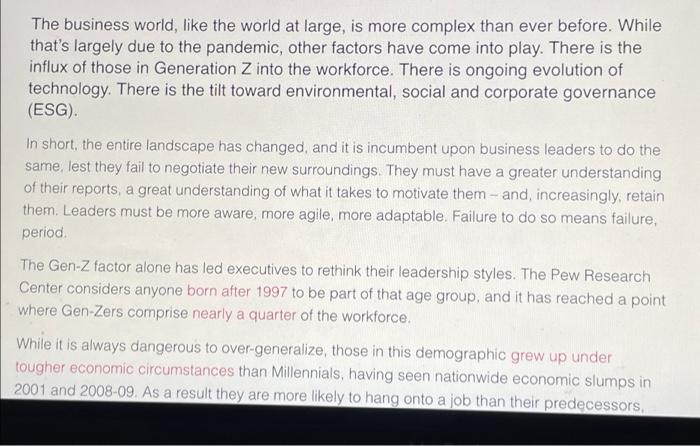 PLEASE ANSWER THIS IN FULL DETAIL, a full page