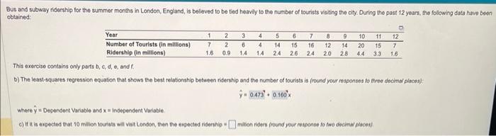 This exercise contains only parts b, c,d,e, and