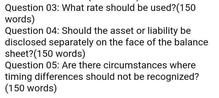 this is not case just the question please do it