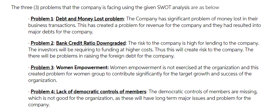 Give a solution to the following problem that