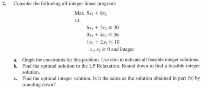 On the attachment do problem 2 only parts b and
