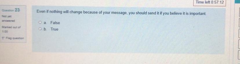 Time left 0 57 12 23 Even if nothing will change