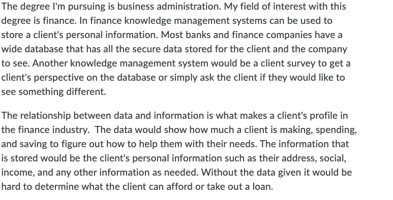 Respond to two of your peers' initial posts and