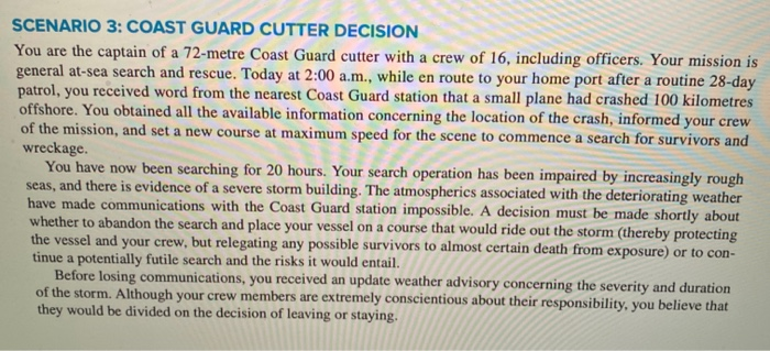 SCENARIO 2: THE SUGAR SUBSTITUTE RESEARCH