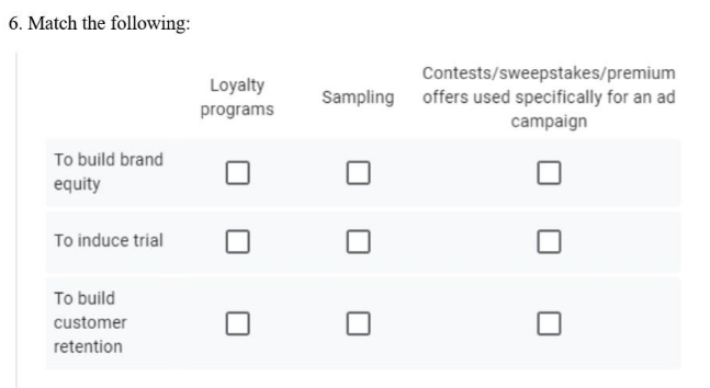 Marketing Plz solve it accurately and completely.