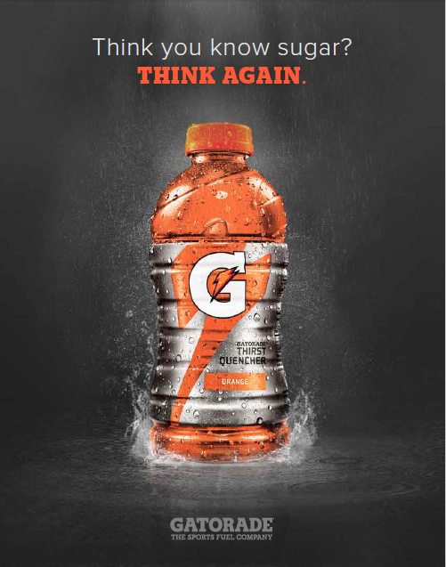 Question 26 (2 points) Gatorade uses a/an _______