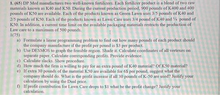 pls insert all steps ti arrive at the solution 1.