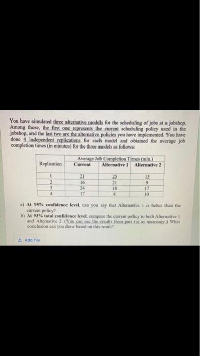 similation lesson You have simulated three