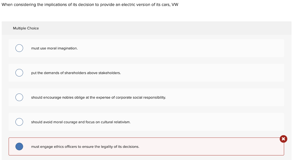 VWs decision to commit significant financial and