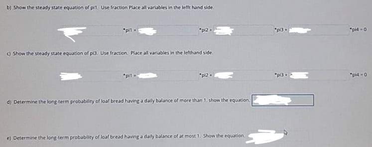 please answer questions a to c, markov analysis A