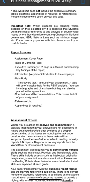 9:02 LTE < Business Management 2020 Assig...