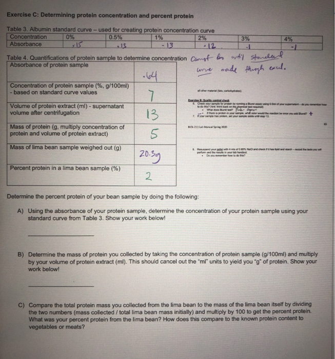 assume the data is correct in table 4, how would