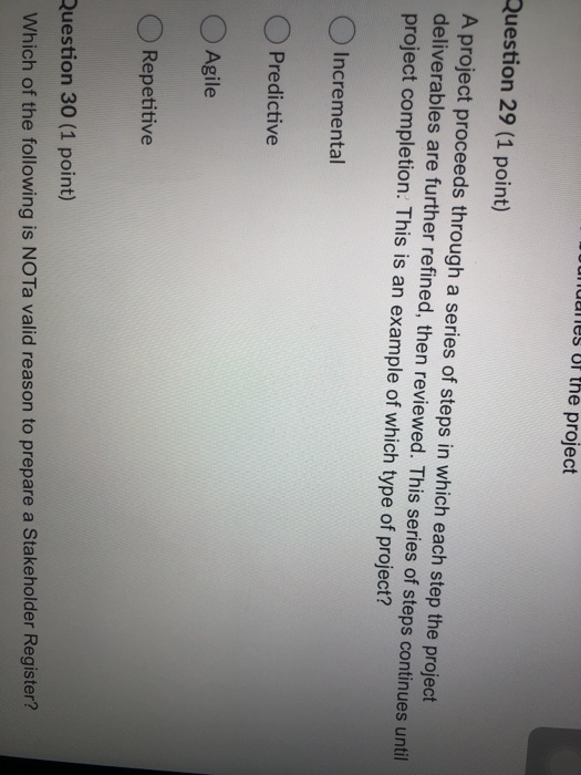 UIT Les are correct Question 24 (1 point) A work