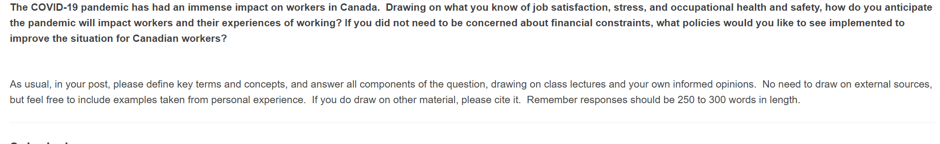 The COVID-19 pandemic has had an immense impact