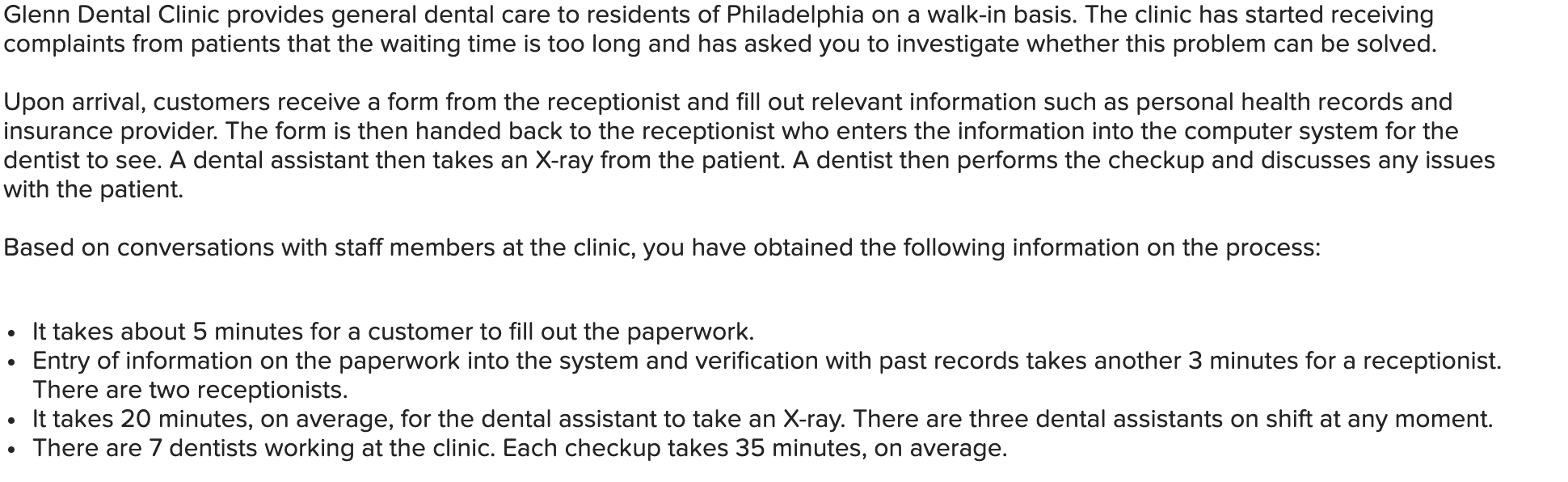 Glenn Dental Clinic provides general dental care