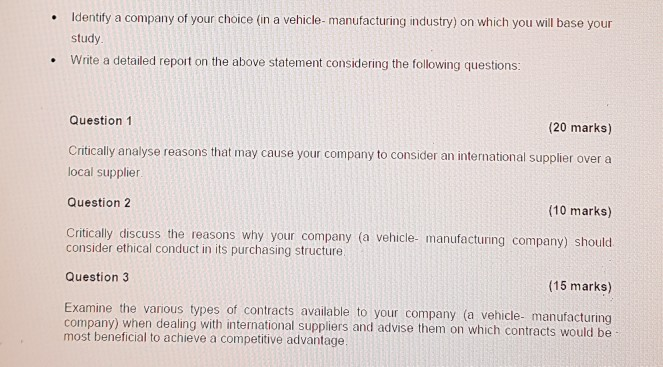 Globalization represents the opportunity to