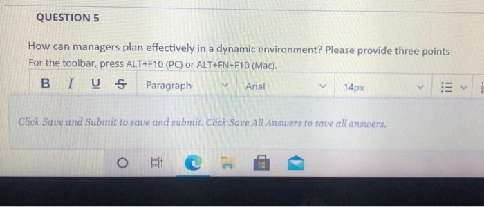 QUESTIONS How can managers plan effectively in a