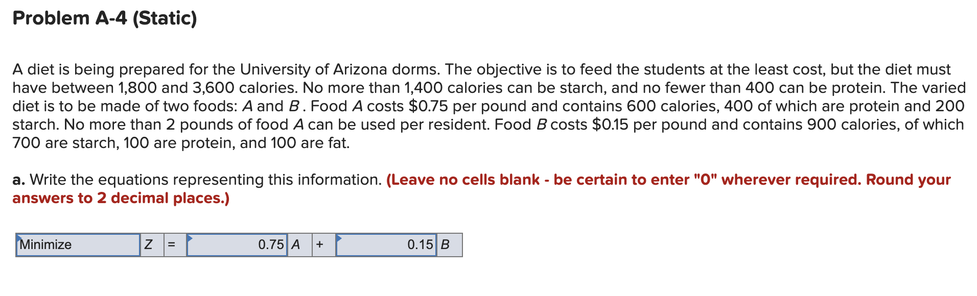 How do I solve section B using Excel Solver?