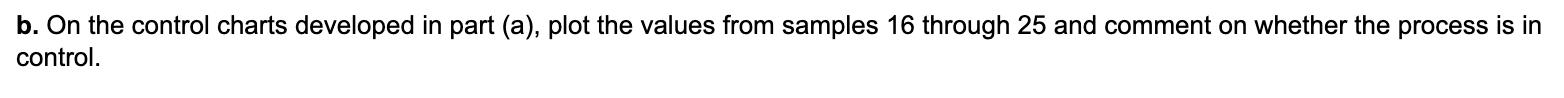 Factors for calculating three-sigma limits for