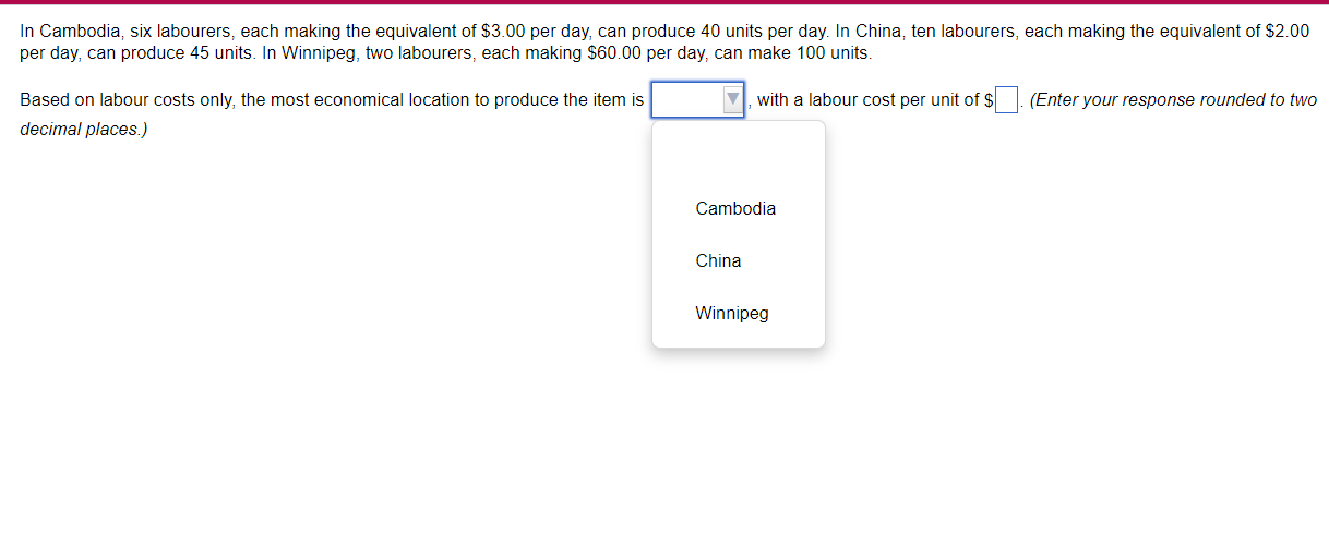 In Cambodia, six labourers, each making the