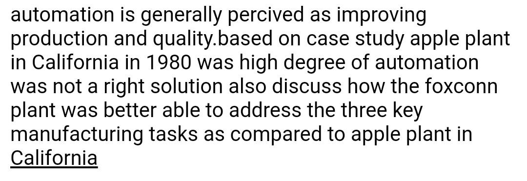 from case study of Foxconn and apple of Macintosh