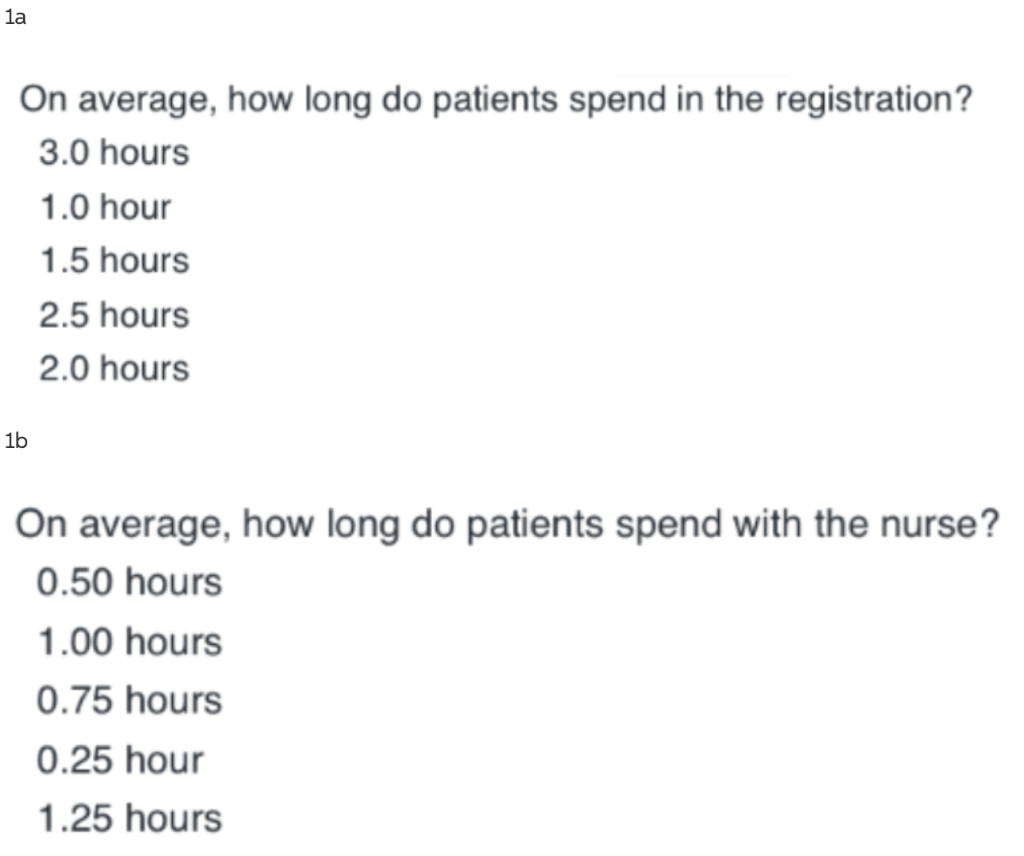 Refer to the previous ER case. A study has