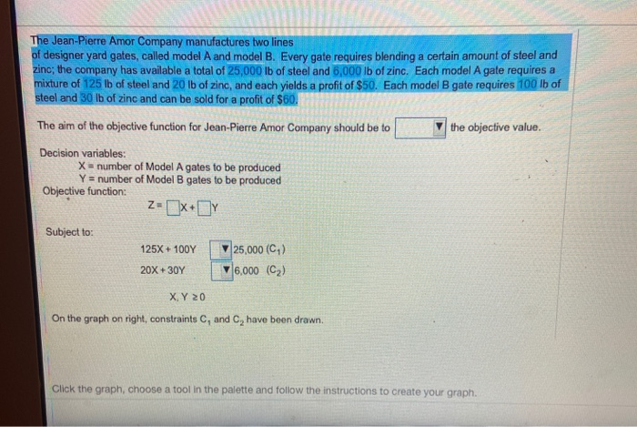 The Jean-Pierre Amor Company manufactures two