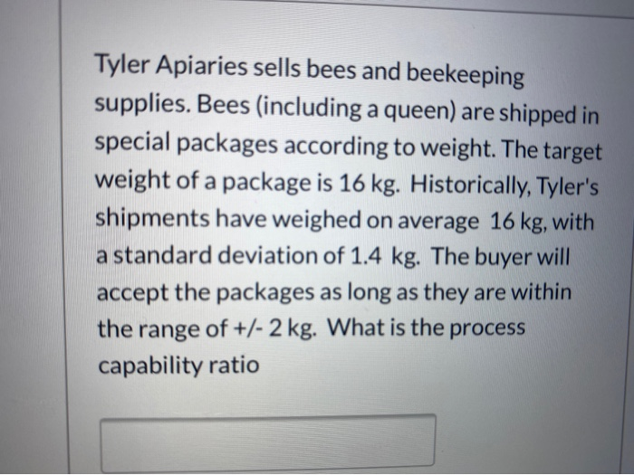 Tyler Apiaries sells bees and beekeeping