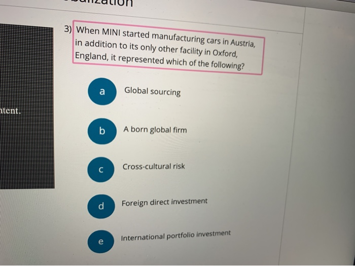 3) When MINI started manufacturing cars in