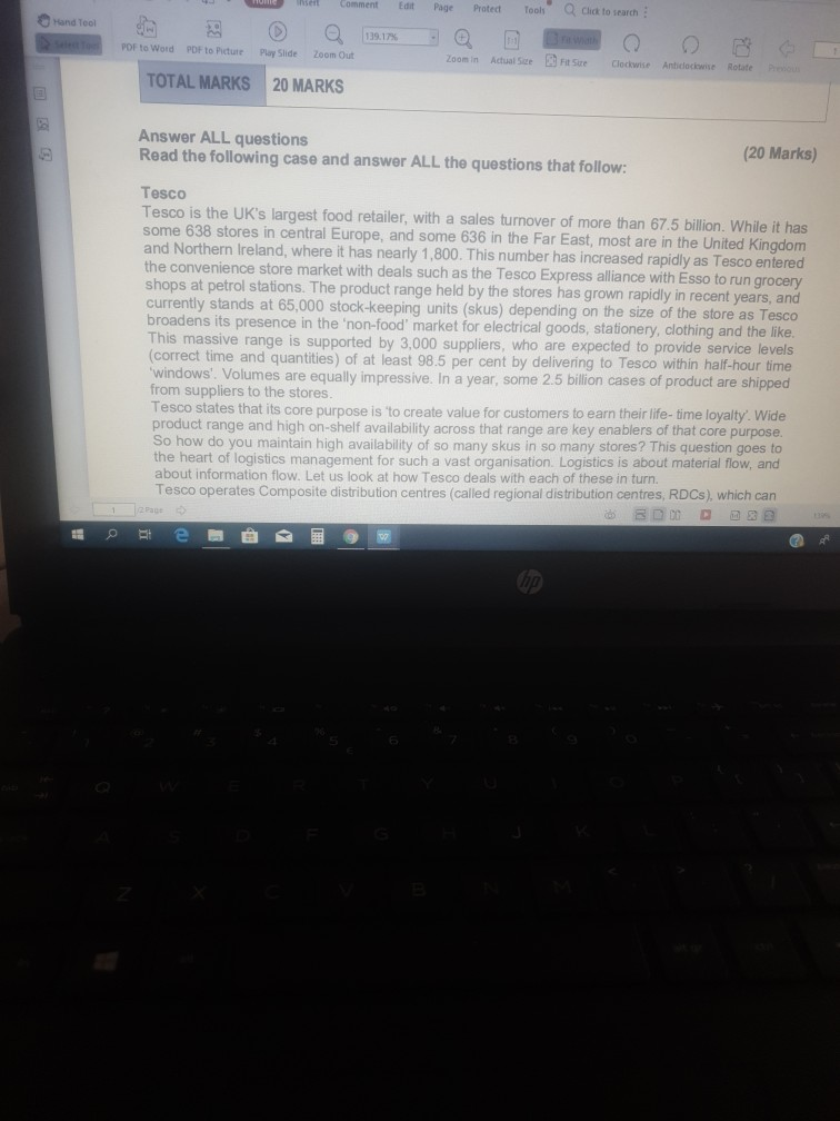 describe the key logistics processes and supply