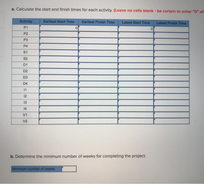 Please help solve for part a and b Analytics