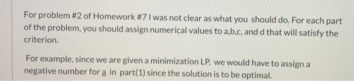 (15) Problem #2 The following tableau represents