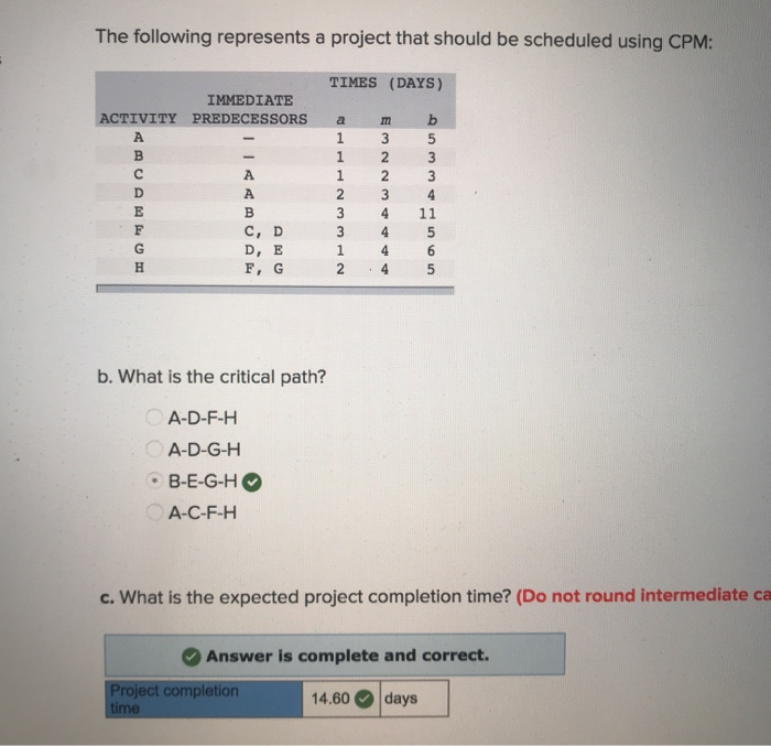 Please solve for the correct answer to part d The