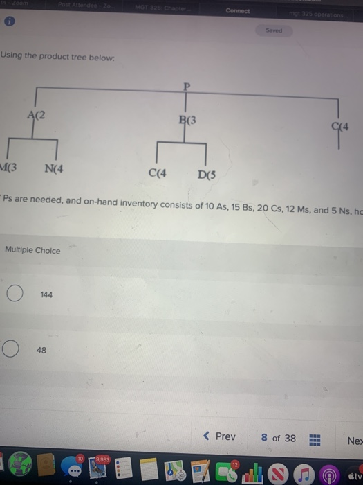 Post Allende 20 Connect mat 325 operations saved