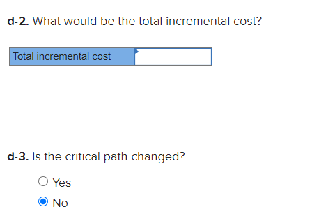 Please help me answer d-2. The answer is