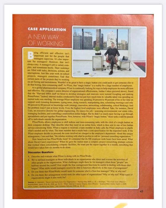 number 2 answer needed CASE APPLICATION A NEW WAY