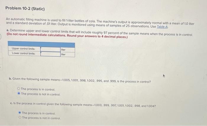 Can someone help me solve this? Problem 10-2
